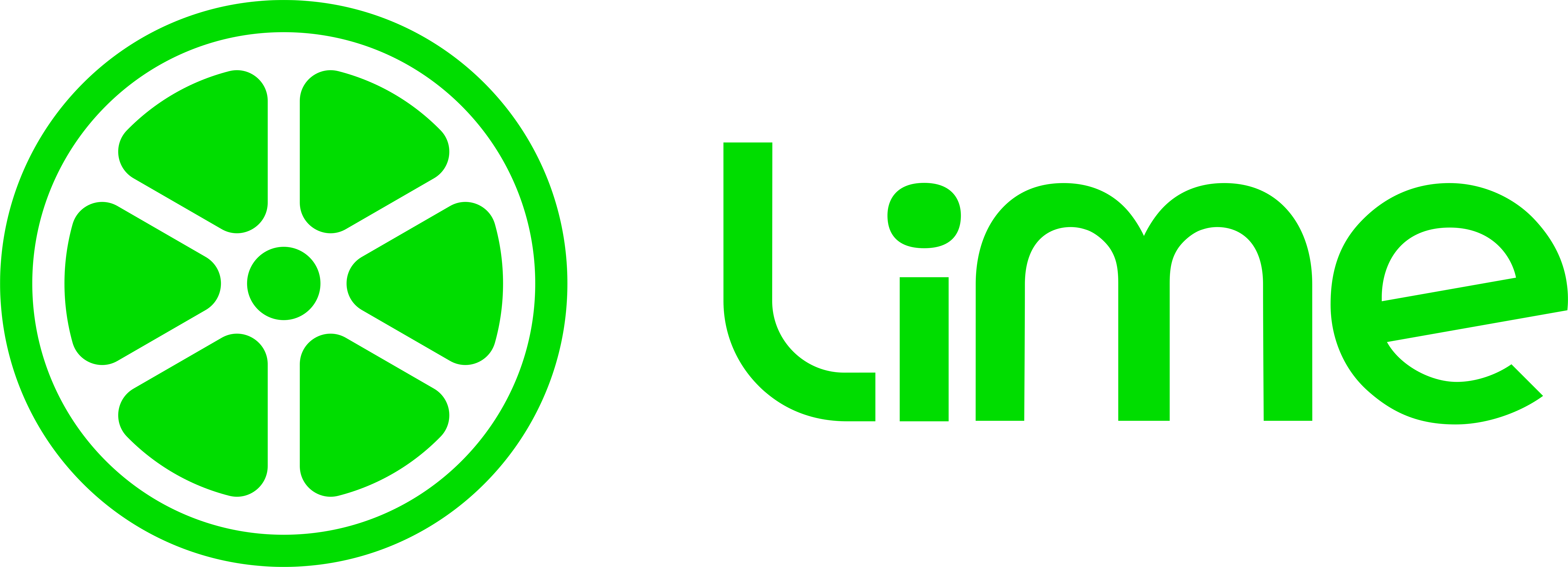 Lime logo green