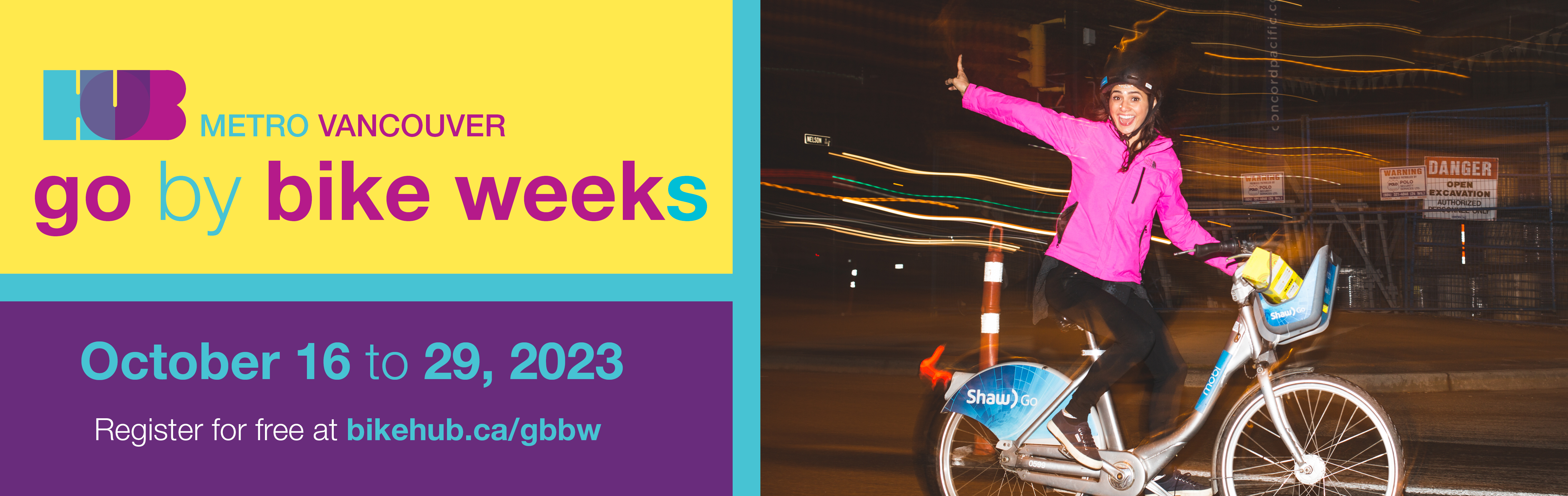 2023 Spring Go by Bike Week banner. The event takes place May 29-June 4, 2023.
